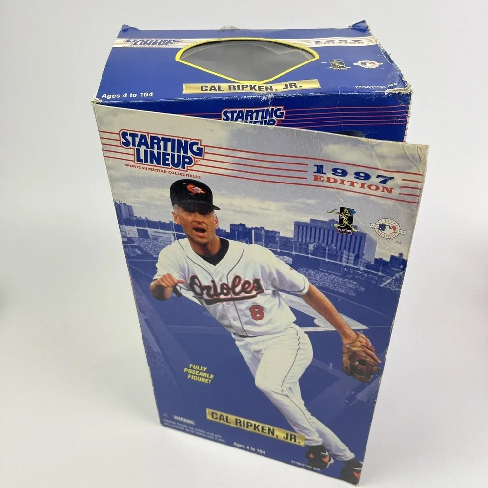 1997 Starting Lineup Cal Ripken Jr. 12 Inch Action Figure New Fully Poseable